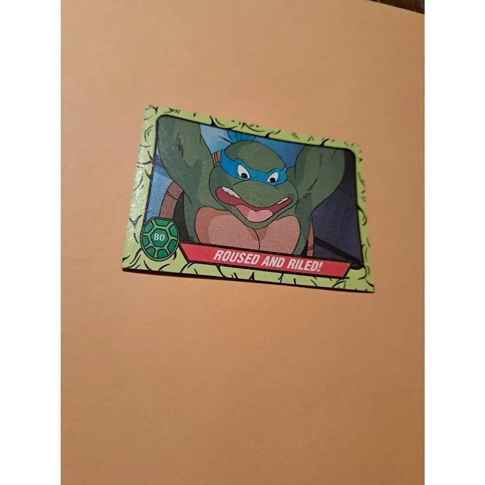 1989 Topps TMNT Trading Card 80 Teenage Mutant Ninja Turtles
